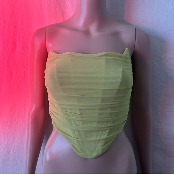 LILYFUL Lime Green Corset - Picture 5 of 6